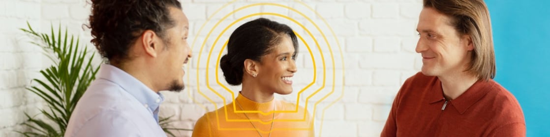 colleagues in a meeting