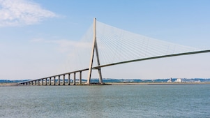 Bridge over sea