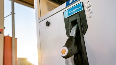 Tankovací stojan Shell Renewable Diesel