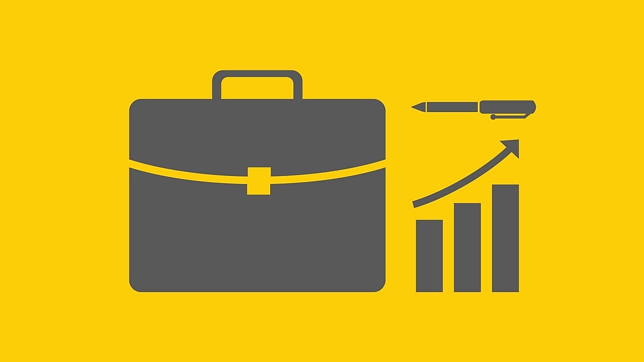 Ikona pracovní aktovky.