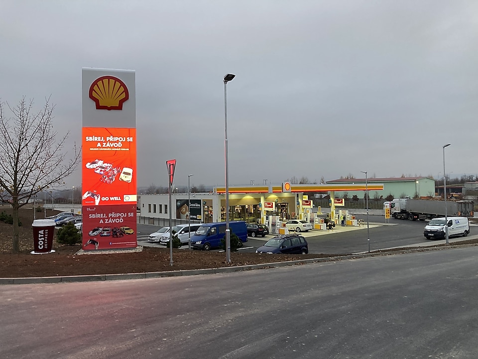 Shell otevřel u Ivanovic na Hané novou provozovnu