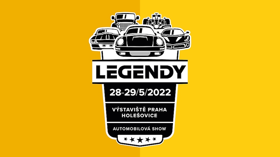 Automobilová show Legendy 2022 na Výstavišti v Praze - Holešovicích ve dnech 28. a 29. 5. 2022.