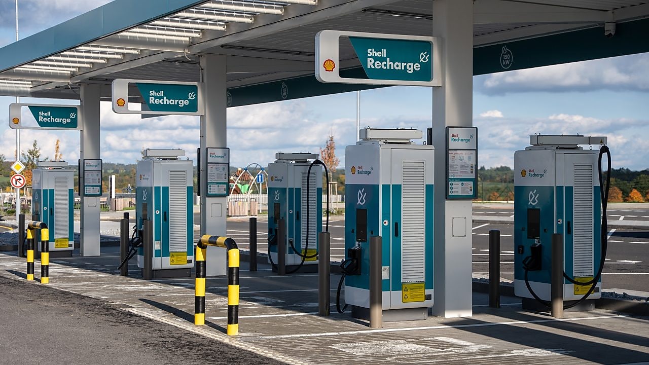 Foto dobíjecího boxu Shell Recharge