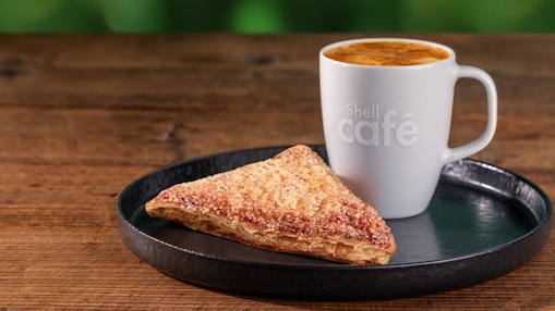 Jablečná kapsa a káva