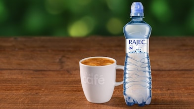 Rajec voda a káva