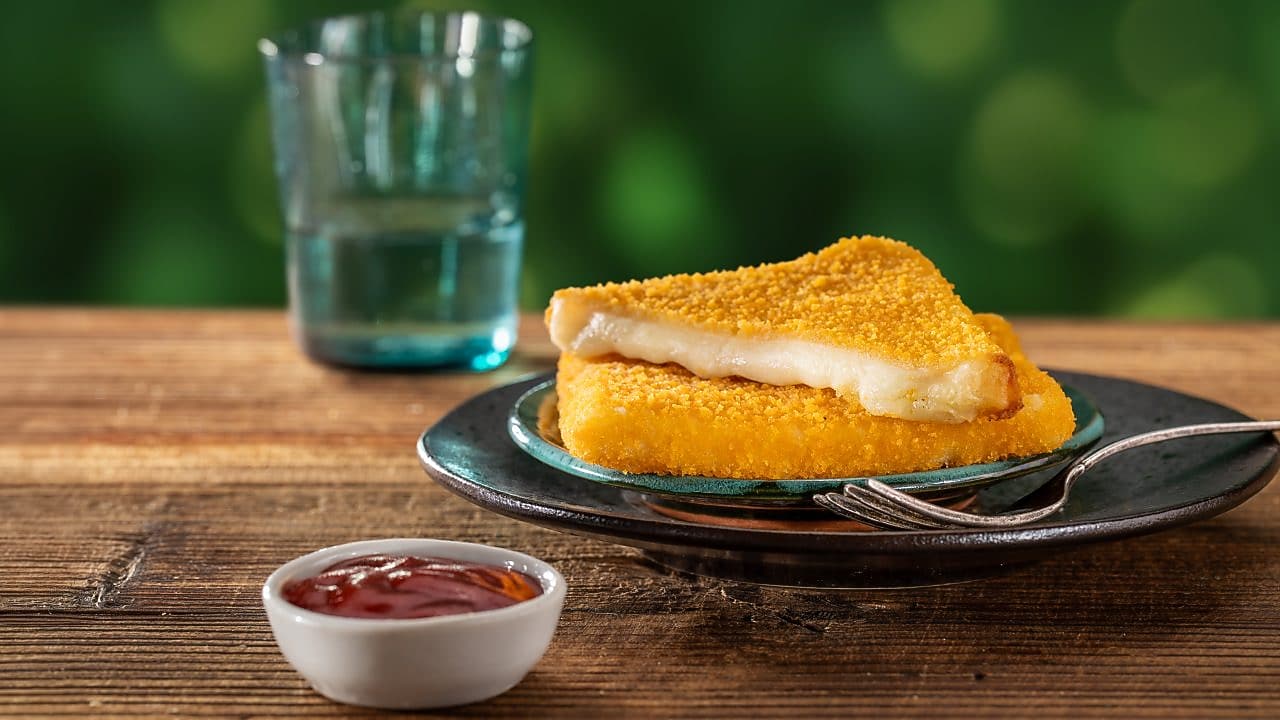 Foto smaženého sýra