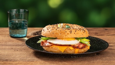 Bagel s volským okem