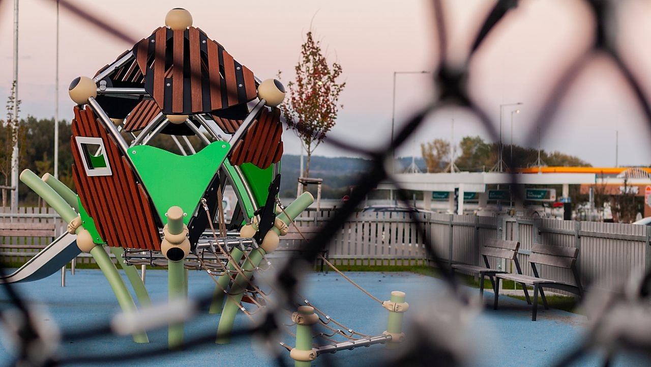 Foto venkovního dětského hřiště