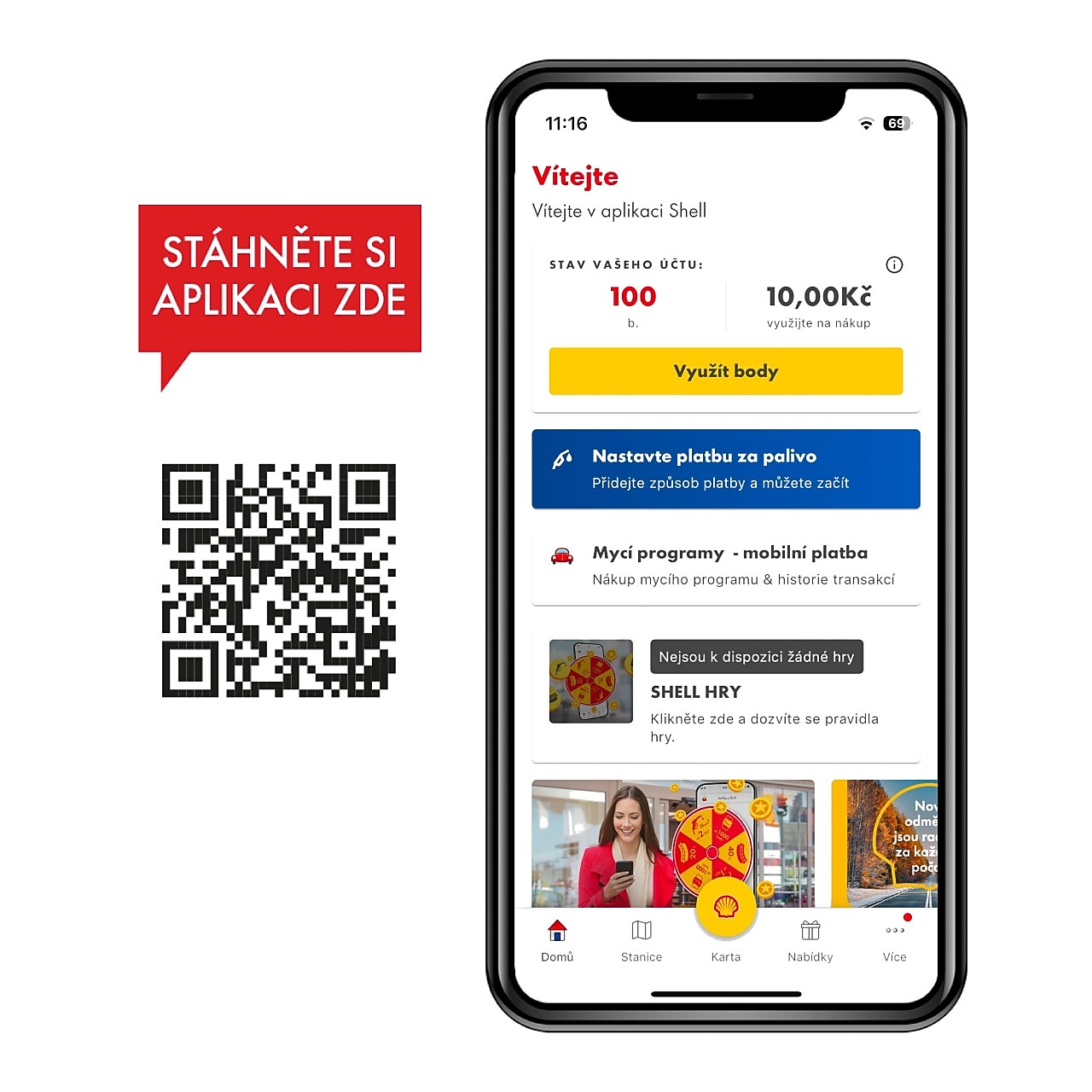 Vše okamžitě k dispozici ve vašem telefonu