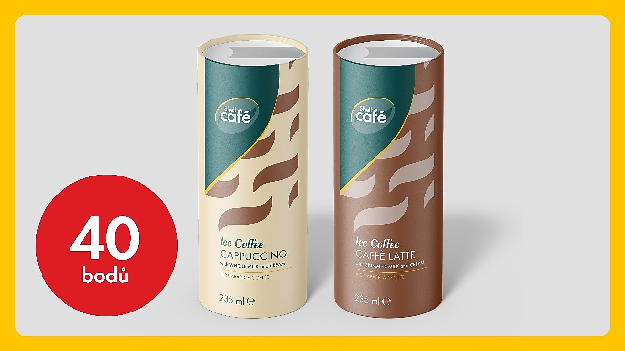 Shell cafe ice coffee