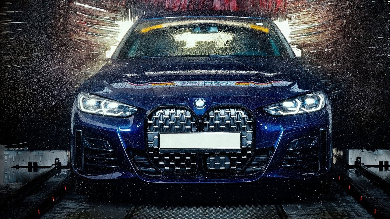 Mobilní platba Shell SmartPay: Mycí linka